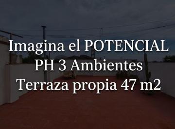 PH · 47m² · 3 Ambientes · PH 3 Ambientes Frente Terraza Propia Apto Credito