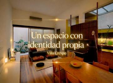 PH · 90m² · 2 Ambientes · ph Villa Crespo Loft 2 Amb Diseño Unico y Patio