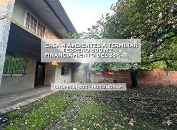 Casa · 100m² · 4 Ambientes · 1 Cochera · Casa 4 Ambientes Venta Hurlingham Financia