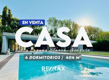 Casa · 286m² · 7 Ambientes · 2 Cocheras · Casa 4 Dorm. en B° Finca Laguna Blanca