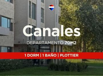 Departamento · 49m² · 2 Ambientes · Venta Departamento 1 Dorm Planta Baja, B° Canales
