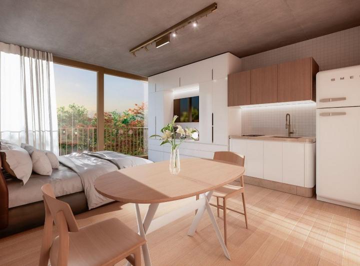 Departamento · 28m² · 1 Ambiente