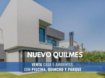 Casa · 330m² · 5 Ambientes · Venta Casa 5 Amb con Piscina - Nuevo Quilmes