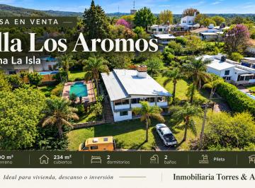 Casa de 4 ambientes, Villa Los Aromos · Casa en Venta en Villa Los Aromos | 1.200 m² de Terreno | 2 Dorm. + Pileta