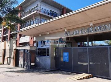 Departamento · 40m² · 1 Ambiente · 1 Cochera · Alquiler Monoambiente en Pilar Garden con Cochera - Pilar