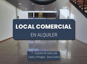 Local comercial · 100m² · 2 Ambientes · Local en Alquiler Micro Centro San Luis Capital