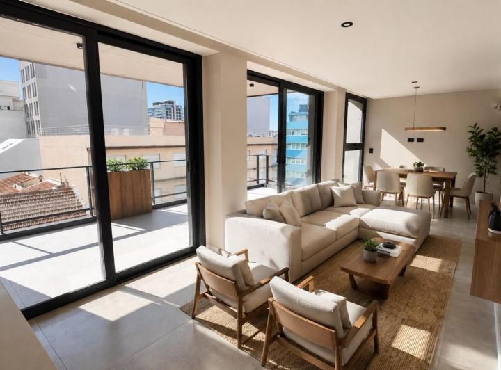 Departamento · 124m² · 5 Ambientes · 1 Cochera