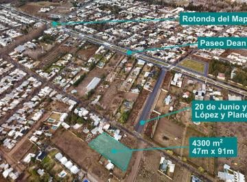 Terreno , San Rafael · 4300 m² en Zona Premium San Rafael - 20 de Junio - con 47 m de Frente