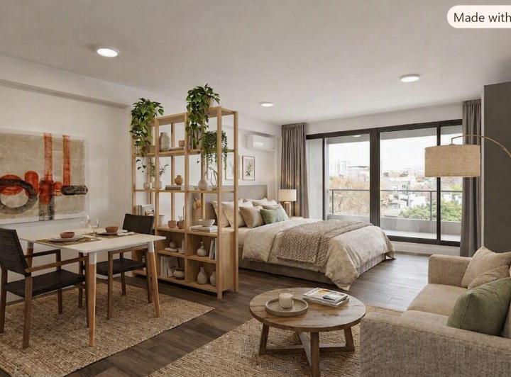 Departamento · 40m² · 1 Ambiente