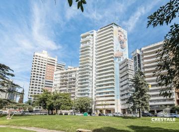 Departamento · 138m² · 4 Ambientes · 1 Cochera · Venta - Departamento 3 Dorm. con Balcón y Vista Al Río - Martin, Rosario.