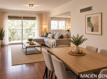 Departamento · 100m² · 3 Ambientes · 1 Cochera · Departamento 3 Ambientes con Dependencia, Balcón y Espacio Guardacoche!