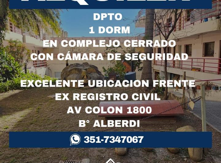 Departamento · 38m² · 1 Ambiente
