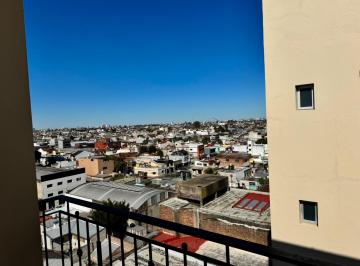 Vista abierta desde el balcón. · Estudio Luminoso en Piso 9 con Balcon, Pileta y Terraza de Uso Comun