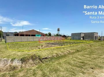 Terreno · 283m² · Terreno en Barrio Abierto Santa Maria I, Ruta 3, Km 52, Santa Rosa