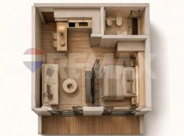 Departamento · 40m² · 1 Ambiente · Venta Monoambiente a Estrenar en Tigre Centro