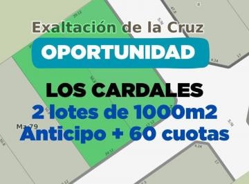 Terreno · 2000m² · Lote Venta Los Cardales (Financiable a 5 Años)