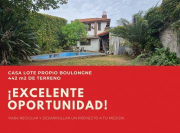 Casa · 198m² · 4 Ambientes · 2 Cocheras · Venta Casa Boulongne 4 Ambientes a Refaccionar