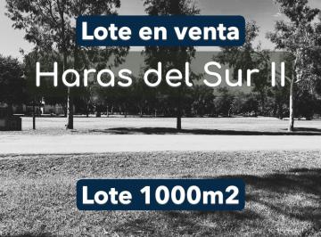 Terreno · 1000m² · Lote en Venta Haras del Sur 2