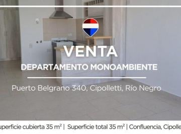 Departamento · 32m² · 1 Ambiente · 5 Cocheras · Venta Monoambiente con Cocheras Cipolletti