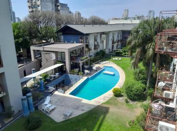 Departamento · 70m² · 2 Ambientes · 1 Cochera · Venta Duplex 2 y 1/2 Amb con Terraza Propia Parrilla Cochera Amenities en Solares de Grecia, Nuñez