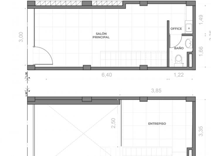 Local comercial · 37m² · 1 Ambiente