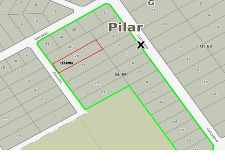 Terreno · 1672m²