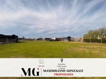 Terreno · 295m² · Lote Venta - Estilo Campo, Canning