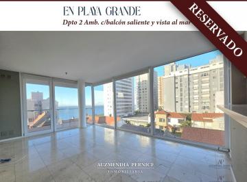 Departamento · 60m² · 2 Ambientes · 1 Cochera · Departamento 2 Ambientes Vista Al Mar, Cochera y Baulera