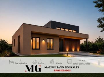 Casa · 155m² · 4 Ambientes · 1 Cochera · Casa Serena en Venta - Barrio Privado, Puebla Canning
