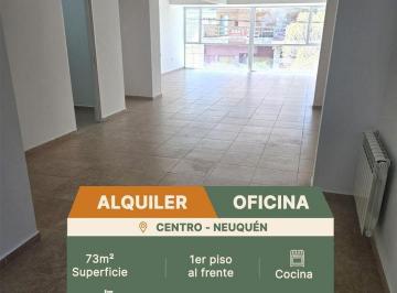 Oficina comercial · 73m² · 1 Ambiente · Oficina en Alquiler en El Centro de Neuquén