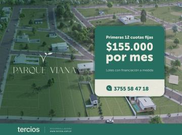 TCS-TMS-19_2 · Terreno - Aristobulo del Valle - Barrio Parque Viana - Lote 1 Mzn C