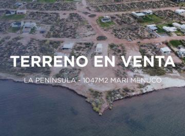 Terreno · 1047m² · Terreno en Venta La Península Mari Menuco