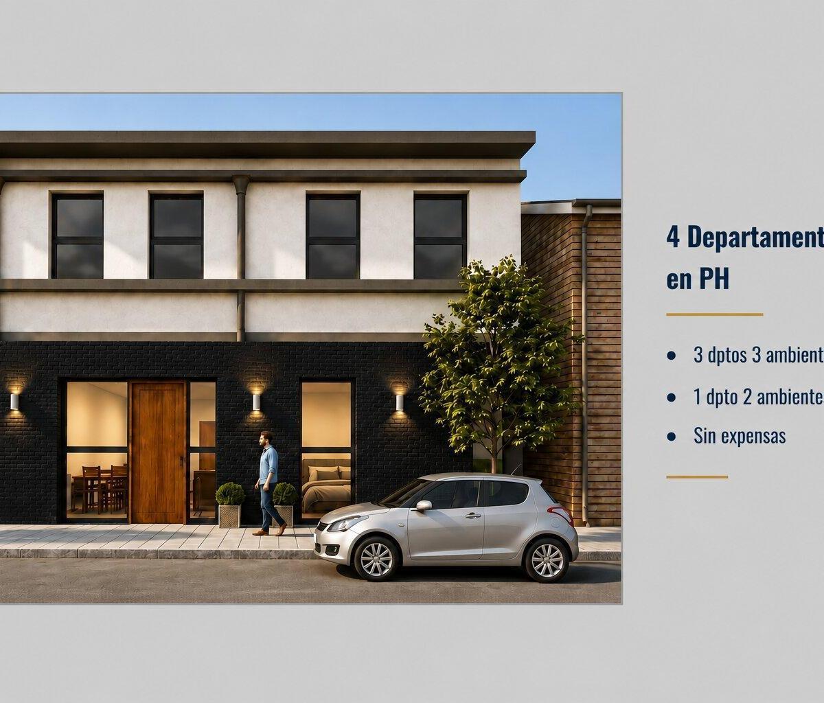 PH 3 amb, 55m² a estrenar en barrio Don Bosco