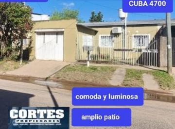 Casa de 4 ambientes, Corrientes · Casa en Venta 2/3 Dorm.. Cuba 4700, Corrientes
