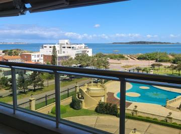 Departamento · 123m² · 5 Ambientes · 1 Cochera · Exclusivo Departamento en Le Jardin, Playa Mansa | Vista Mar - Tm