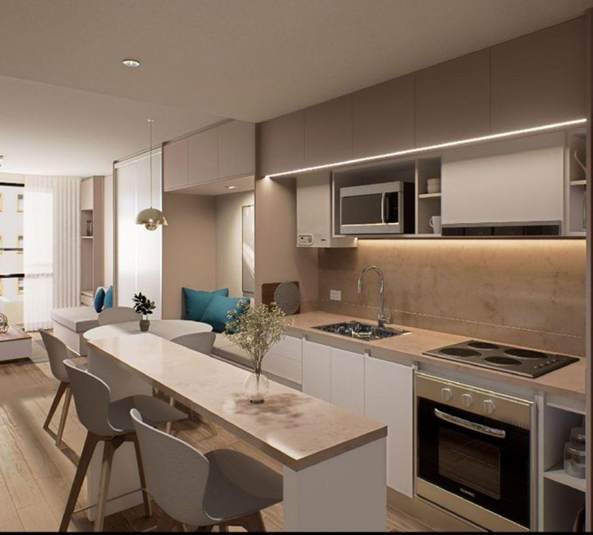 Departamentos premium de Loft 2 amb, 46m² con cocheras y amenities — Güemes