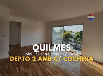 Departamento · 46m² · 2 Ambientes · 1 Cochera · Alquiler Quilmes Este Depto 2 Ambientes C/ Cochera
