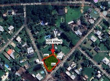 Terreno · 830m² · Terreno 830 m² en Paso del Rey