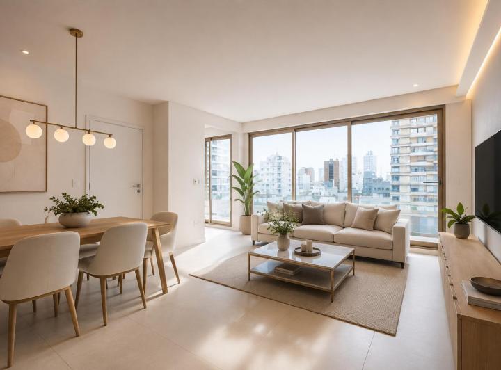 Departamento · 130m² · 4 Ambientes · 1 Cochera