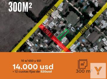 Terreno · 300m² · Terreno en Venta - 300 m² - Villa Parque Sicardi [financiado]