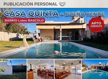 Casa de 3 ambientes, Reconquista · Casa Quinta en Venta | Loteo Bascolo | Apto Crédito | Dueño Directo