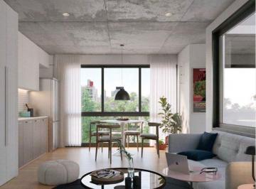 Departamento · 44m² · 2 Ambientes · 1 Cochera · 2 Amb Villa Ortuzar con Amenities en Construccion