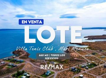 Terreno · 660m² · Exclusivo Lote Villa Tenis Club Mari Menuco