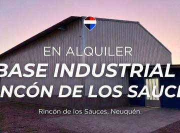 Bodega-Galpón · 410m² · Alquiler Base Industrial Rincon de Los Sauses