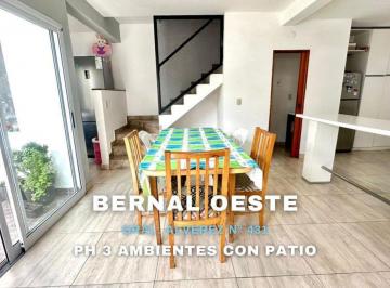 PH · 91m² · 3 Ambientes · Venta PH 3 Ambientes con Patio Bernal
