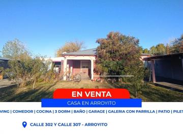 Casa · 149m² · 6 Ambientes · 1 Cochera · Casa 3 Dorm en Venta - Arroyito, Neuquén
