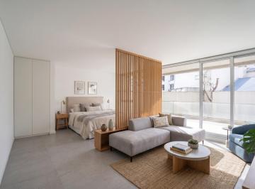 Departamento · 33m² · 1 Ambiente · Monoambiente Contrafrente con Balcón Terraza