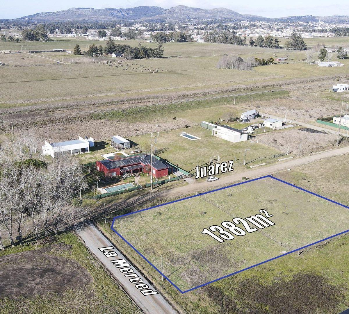 Lote en ph de 1380m² ubicado en esquina de La Merced y Juárez