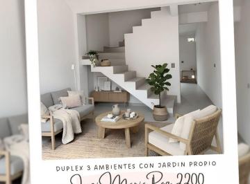 PH · 63m² · 3 Ambientes · 1 Cochera · Duplex 3 Ambientes Parque Cochera San Miguel