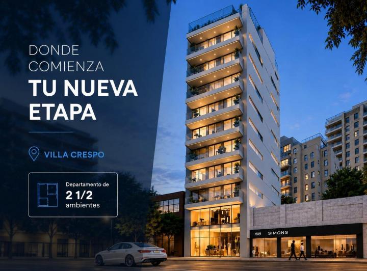 Departamento · 59m² · 2 Ambientes